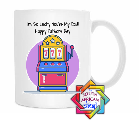 I'm so lucky you're my Dad Mug | Fathers Day