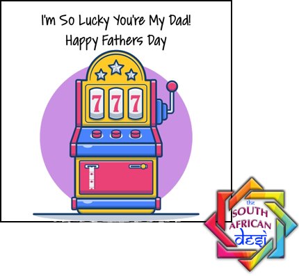 I'm So Lucky You're My Dad Magnet | Fathers Day