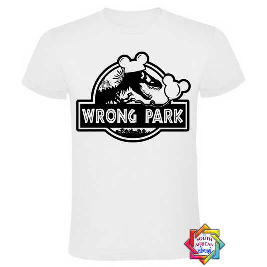 WRONG PARK | JURASSIC PARK T-SHIRT