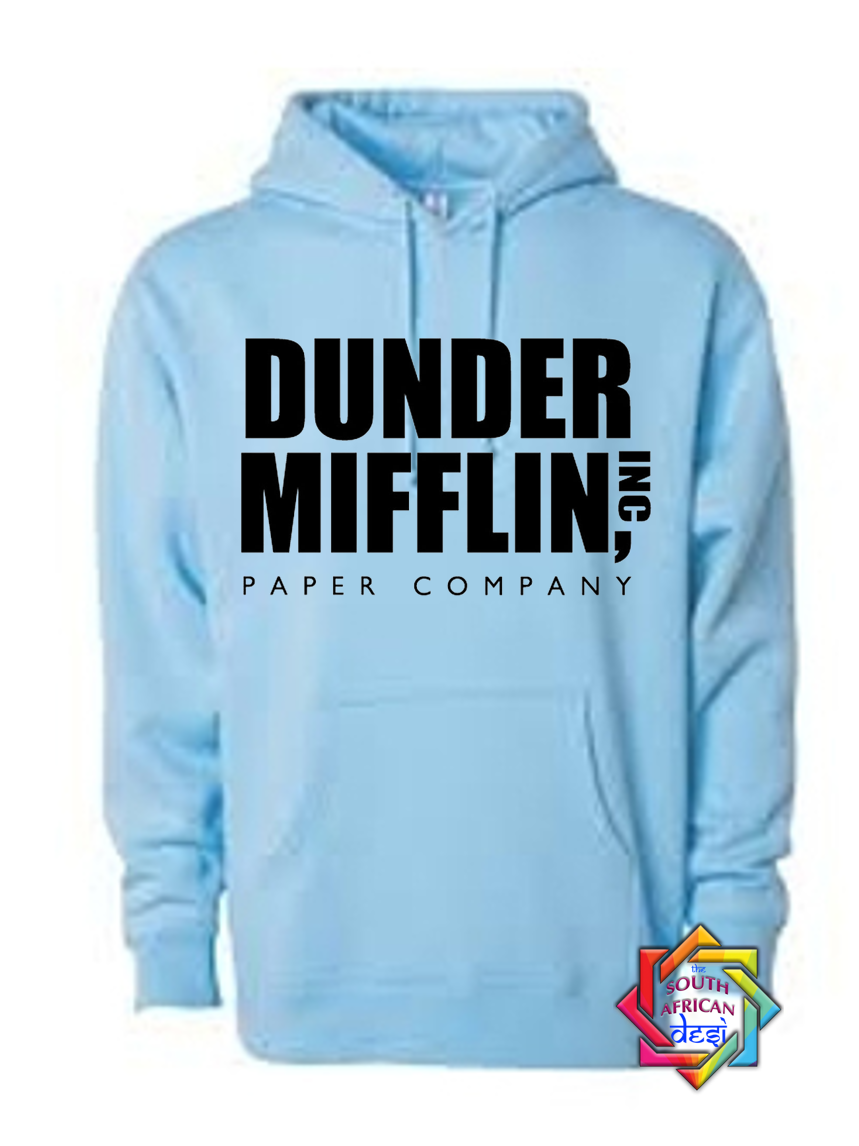 DUNDER MIFFLIN THE OFFICE INSPIRED HOODIE SWEATER UNISEX