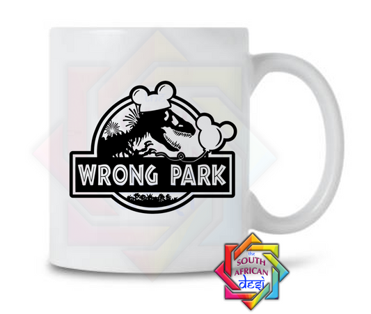 WRONG PARK | JURASSIC PARK MUG