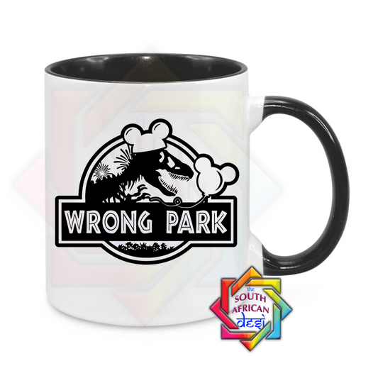 WRONG PARK | JURASSIC PARK MUG