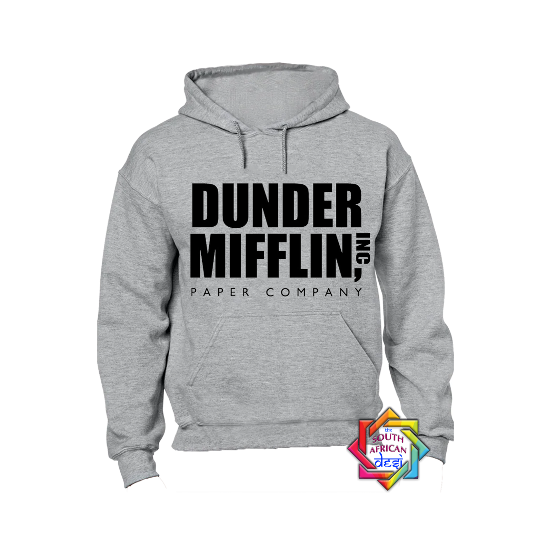 DUNDER MIFFLIN THE OFFICE INSPIRED HOODIE/SWEATER UNISEX