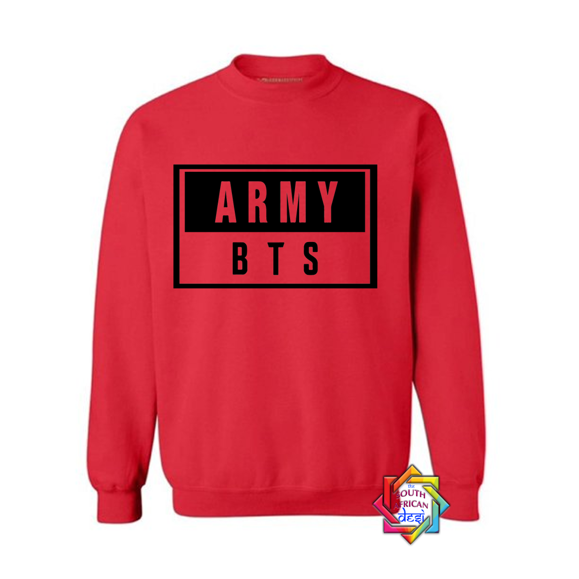 Bts red sweatshirt sales