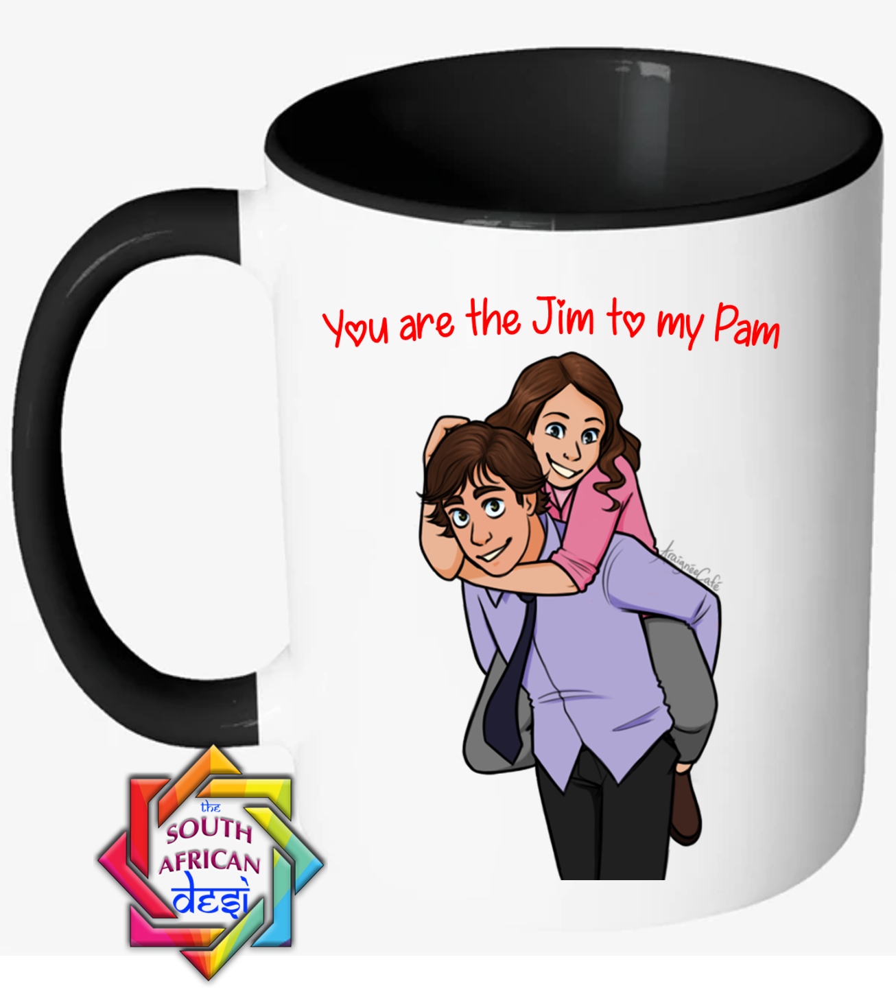 YOU ARE THE JIM TO MY PAM | THE OFFICE INSPIRED | VALENTINES DAY MUG