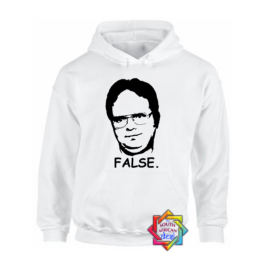 FALSE DWIGHT SCHRUTE| THE OFFICE INSPIRED | HOODIE/SWEATER | UNISEX