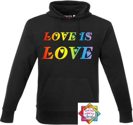 LOVE IS LOVE | PRIDE HOODIE/SWEATER | UNISEX