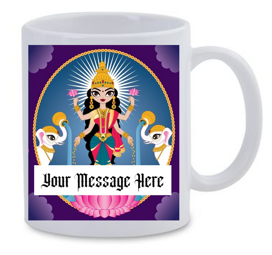 Diwali Maa Lakshmi Mug - Add Your Message