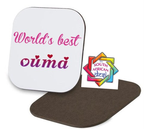 WORLD'S BEST OUMA Coaster | MOTHERS DAY