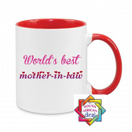 WORLD'S BEST MOTHER IN LAW MUG || MOTHERS DAY