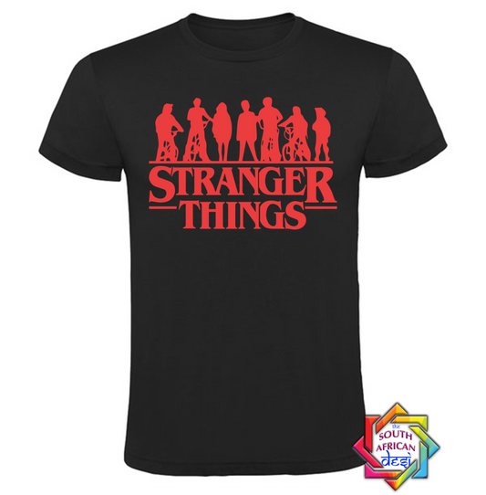 STRANGER THINGS INSPIRED T SHIRT