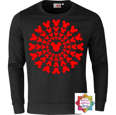 MICKEY MOUSE MANDALA (DISNEY INSPIRED) HOODIE/SWEATER | UNISEX