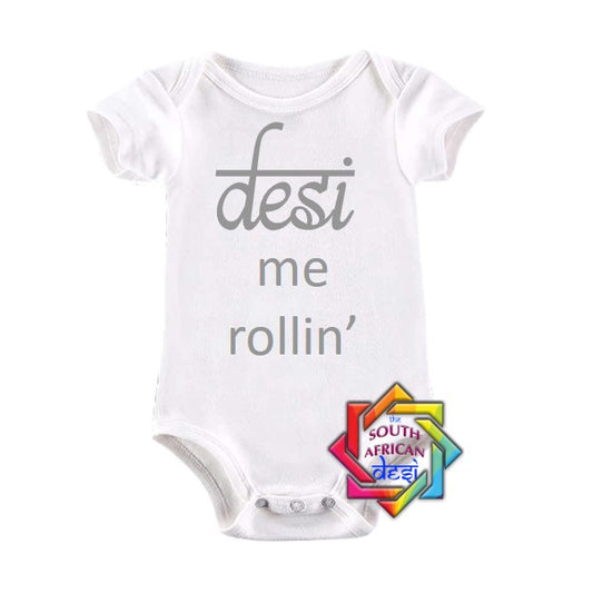 DESI ME ROLLIN' BABY VEST/ONESIE