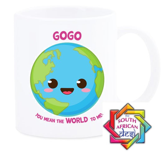 GOGO YOU MEAN THE WORLD TO ME MUG || MOTHERS DAY