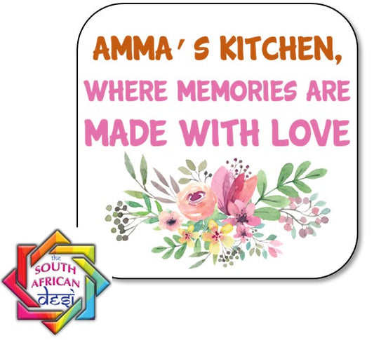 AMMA'S KITCHEN WHERE MEMORIES ARE MADE WITH LOVE FRIDGE MAGNET | MOTHERS DAY