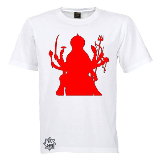 Durga Maa Silhouette T-shirt