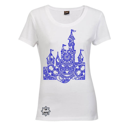 Disney Castle Mandala T shirt