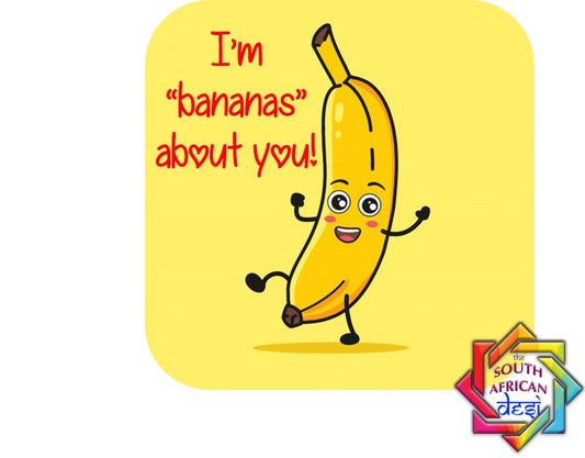 I'M BANANAS ABOUT YOU COASTER | VALENTINES DAY
