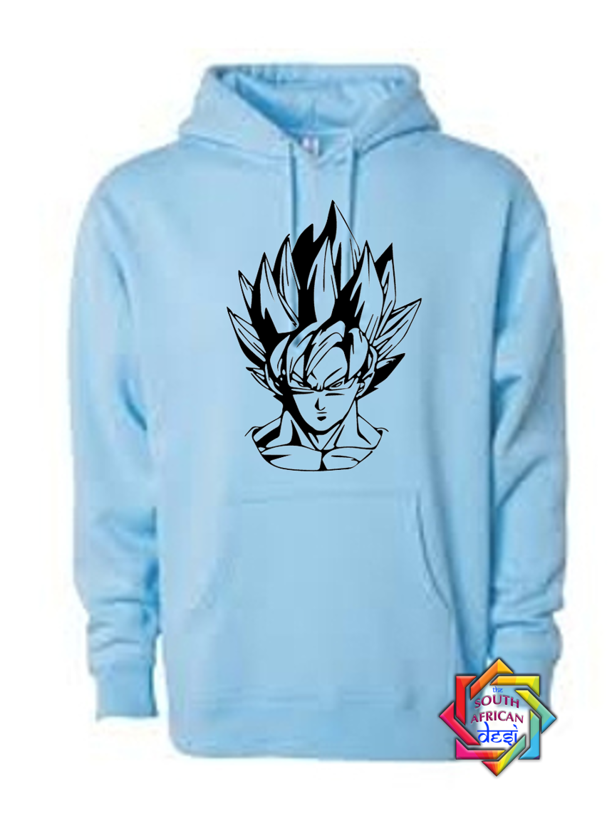 Goku blue hoodie top