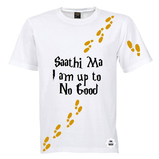 SAATHI MAA I AM UP TO NO GOOD | HARRY POTTER INSPIRED T SHIRT