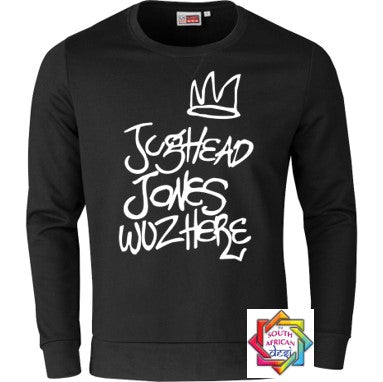 JUGHEAD JONES WUZ HERE RIVERDALE INSPIRED HOODIE SWEATER UNISEX
