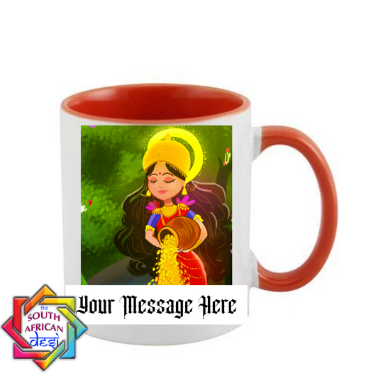 Diwali Maa Lakshmi Mug - Add Your Message