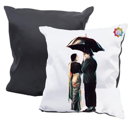 Raj Kapoor & Nargis Pop Art Scatter Cushion