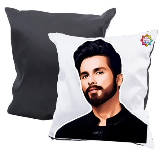 Shahid Kapoor Pop Art Scatter Cushion