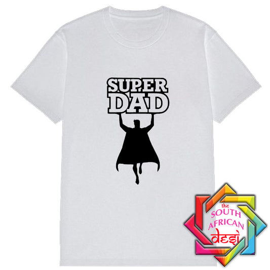 SUPER DAD SUPERMAN  T SHIRT / FATHERS DAY