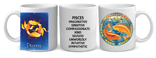 ZODIAC SERIES 3 • PISCES MUG