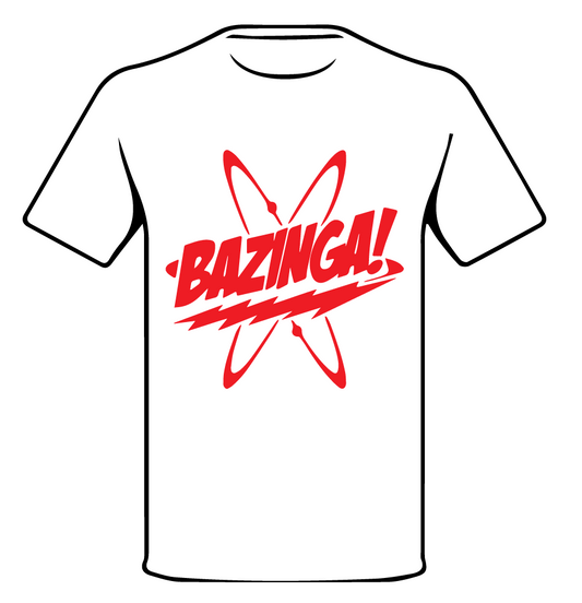BAZINGA • BIG BANG THEORY INSPIRED T SHIRT