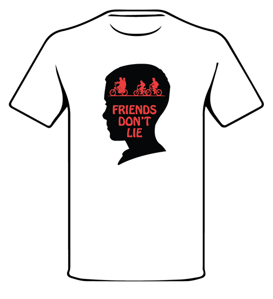 FRIENDS DON'T LIE | STRANGER THINGS INSPIRED T•SHIRT