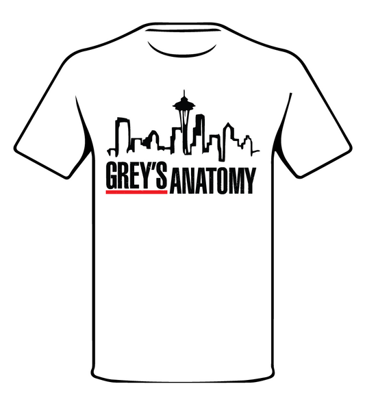 GREYS ANATOMY SKYLINE | GREY'S ANATOMY INSPIRED T•SHIRT