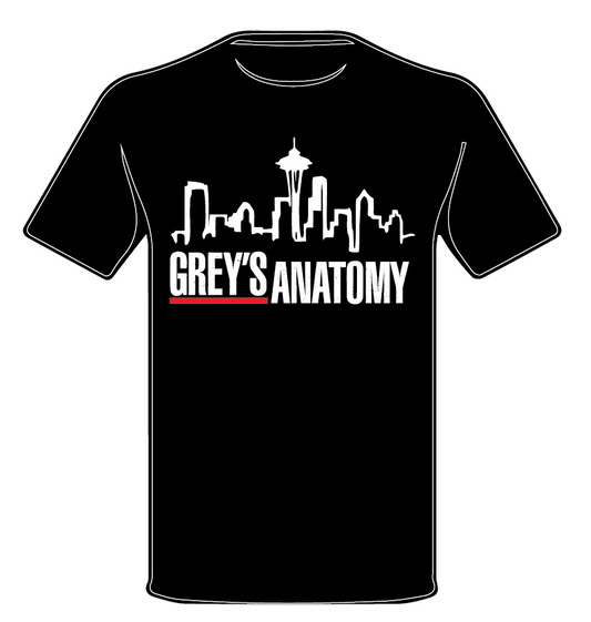 GREYS ANATOMY SKYLINE | GREY'S ANATOMY INSPIRED T•SHIRT
