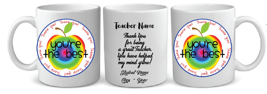 03 YOU ARE THE BEST TEACHER MUG