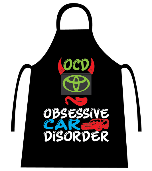 TOYOTA INSPIRED OCD ENTHUSIAST APRON