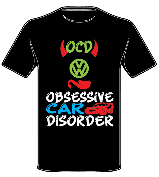 VW INSPIRED OCD ENTHUSIAST T SHIRT