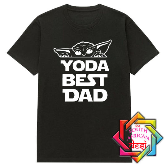 YODA THE BEST DAD T SHIRT / FATHERS DAY