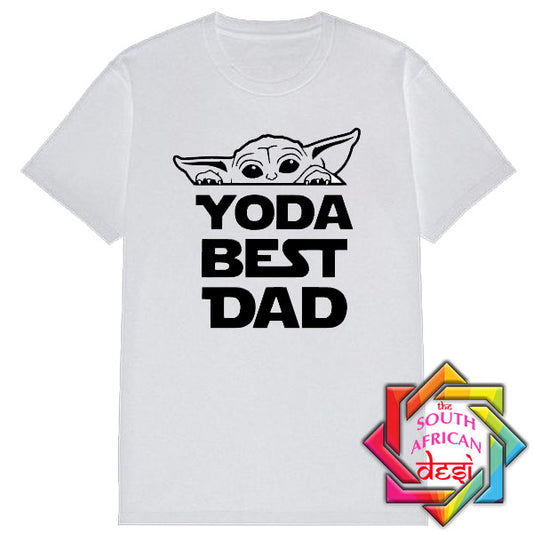YODA THE BEST DAD T SHIRT / FATHERS DAY