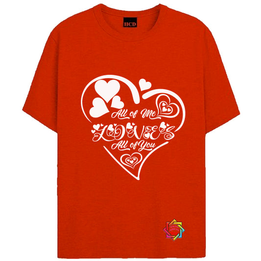 VINTAGE COLLECTION ALL OF ME LOVES ALL OF YOU T-SHIRT 1