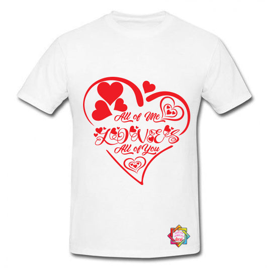 VINTAGE COLLECTION ALL OF ME LOVES ALL OF YOU T-SHIRT 1